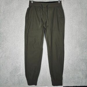 Lululemon ABC Jogger Warpstreme Dark Olive Green Mens Size Medium M LM5A29S